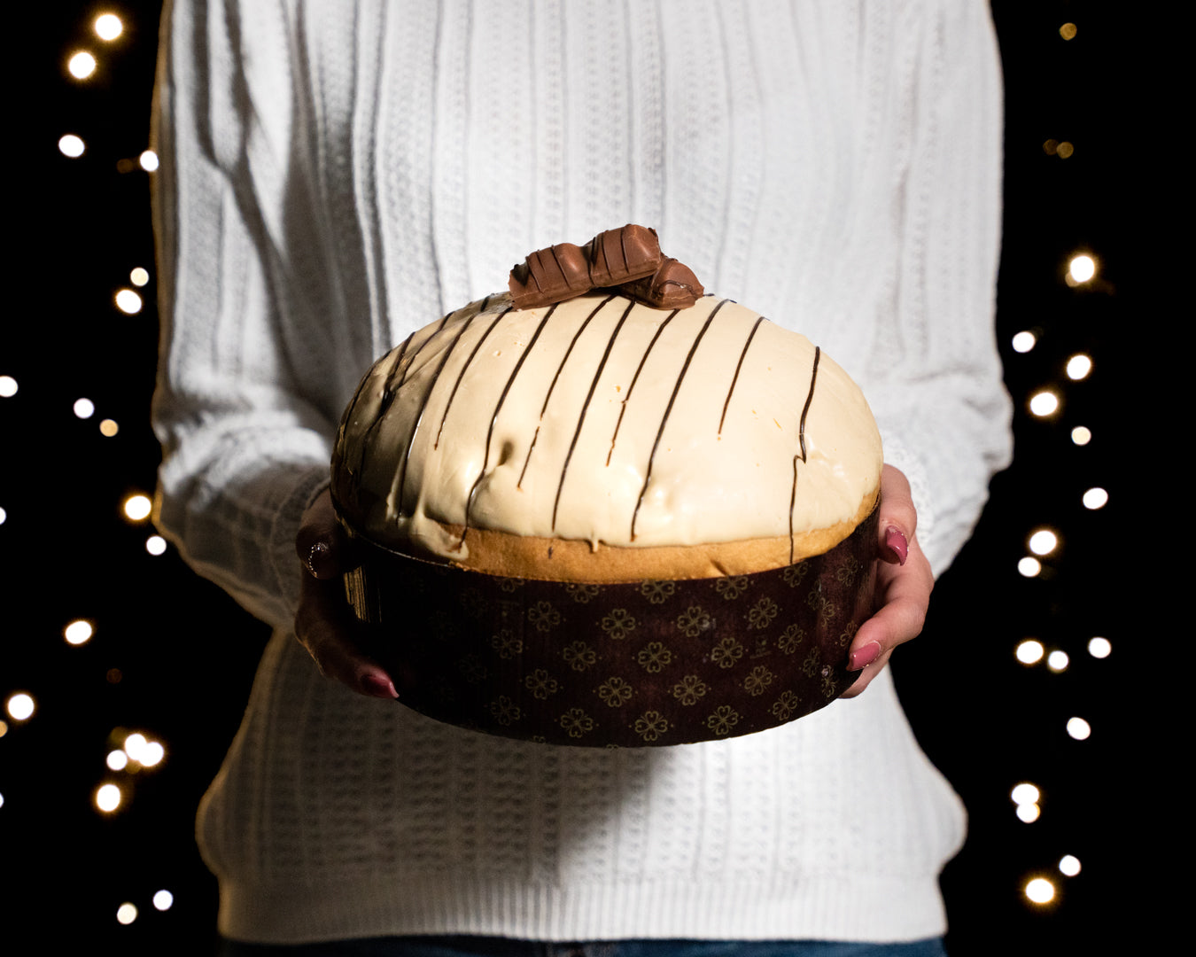 Panettone Bueno farcito con crema al gusto Bueno da 1.2kg