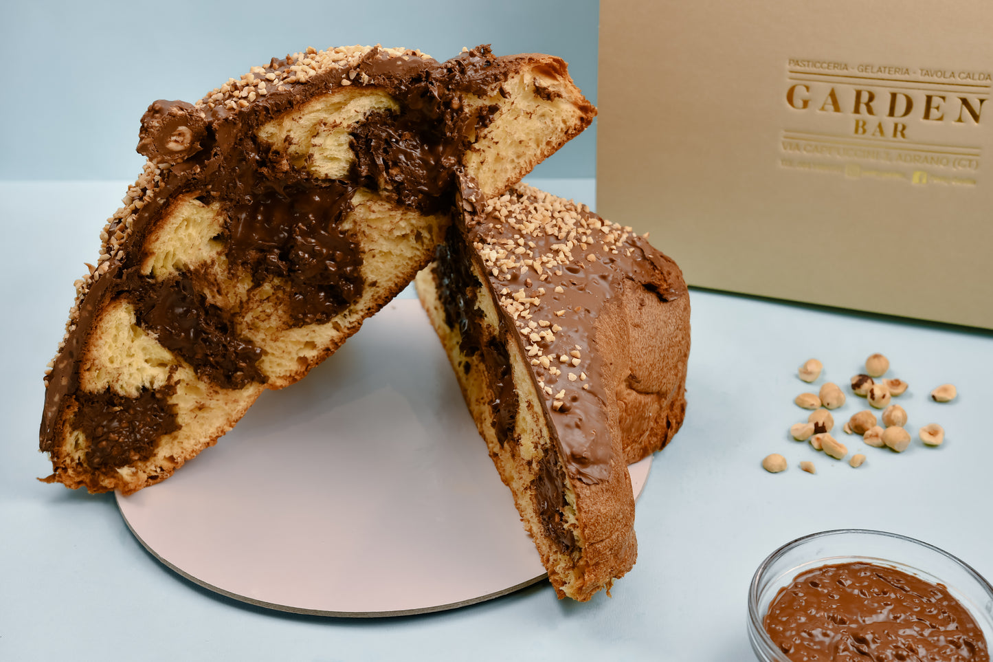 Colomba Rocher farcita con crema artigianale Rocher da 1.2kg