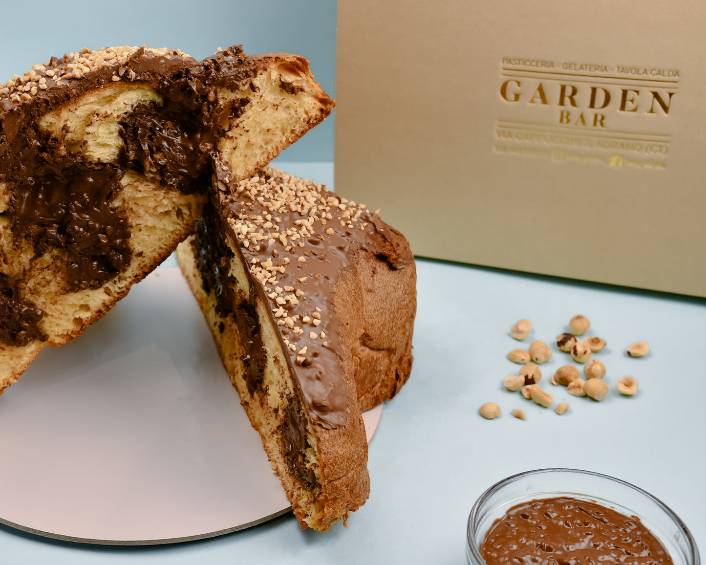 Colomba Rocher farcita con crema artigianale Rocher da 1.2kg